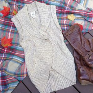 Beautiful Pink Rose Sweater Vest